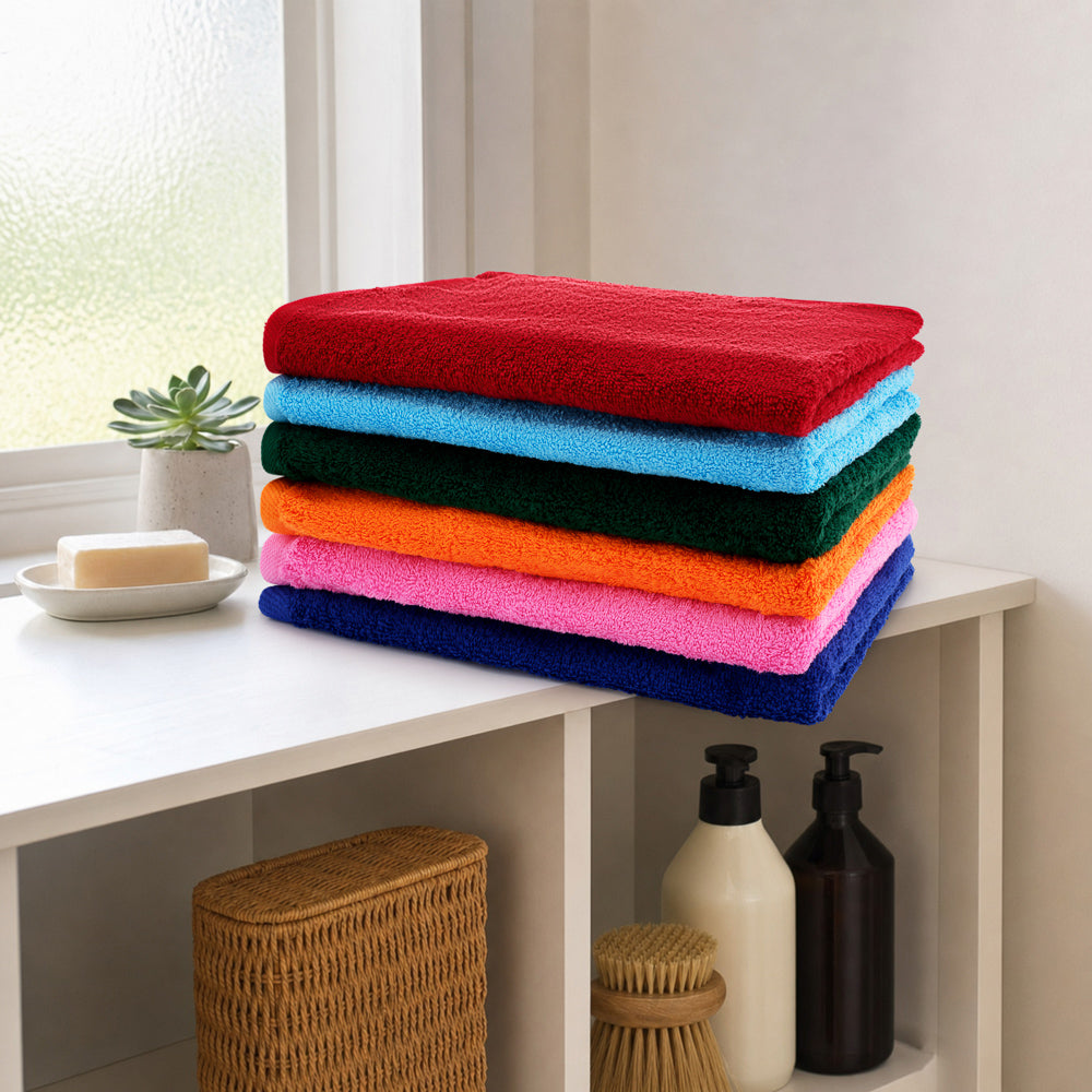 Hand Towel Assorted (Pack of 6)