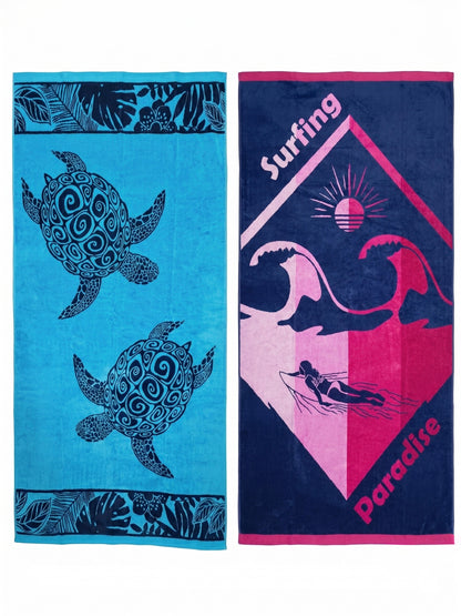 Turtles and Surfing (Pack of 2)
